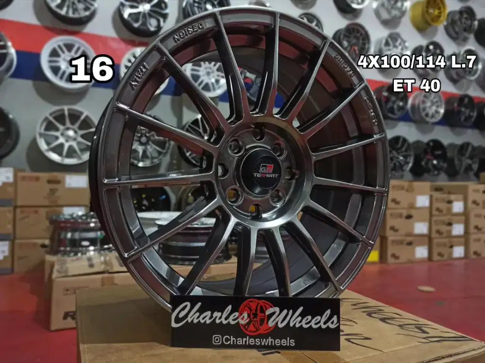 Jual velg te37 r16 4x100