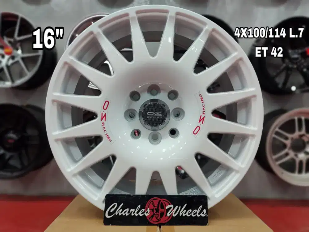 Jual velg oz racing r16 4x100 4x114,3