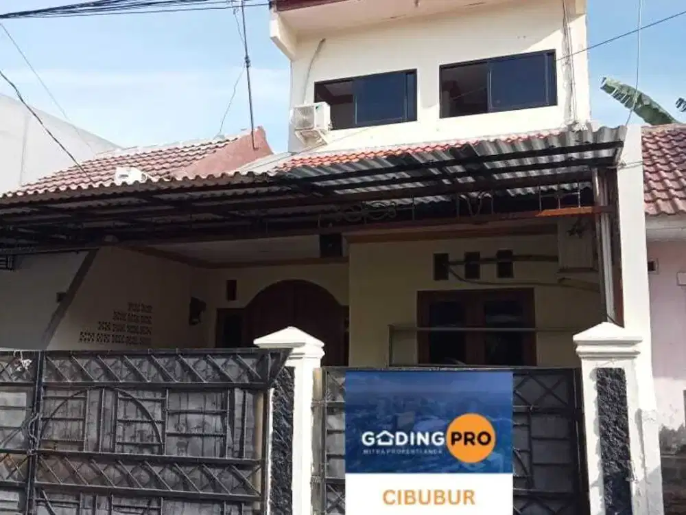 Dijual rumah 1,5 lantai bagus murah pedurenan mustika jaya bekasi nego
