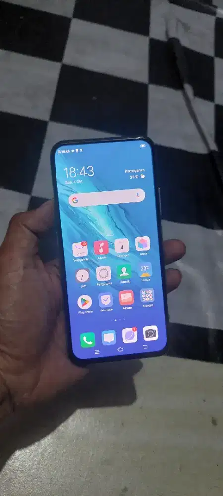 Vivo V17 pro ram 8/128g kamera pop up