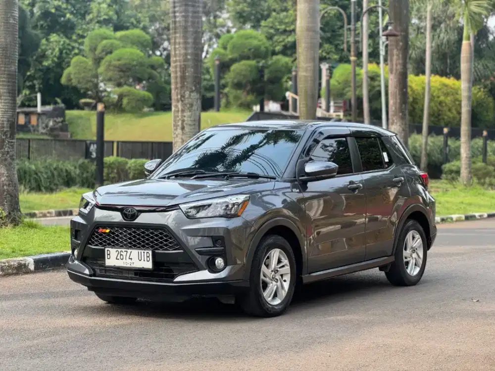 Raize 1.2 G CVT 2022 Abu - Abu Metalik
