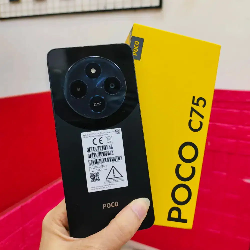 poco c75 8/256gb garansi resmi