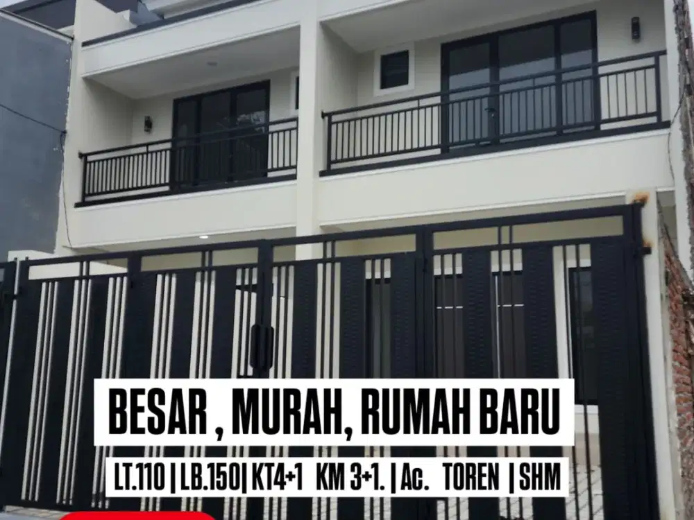 rumah besar murah di jalan boulevard
