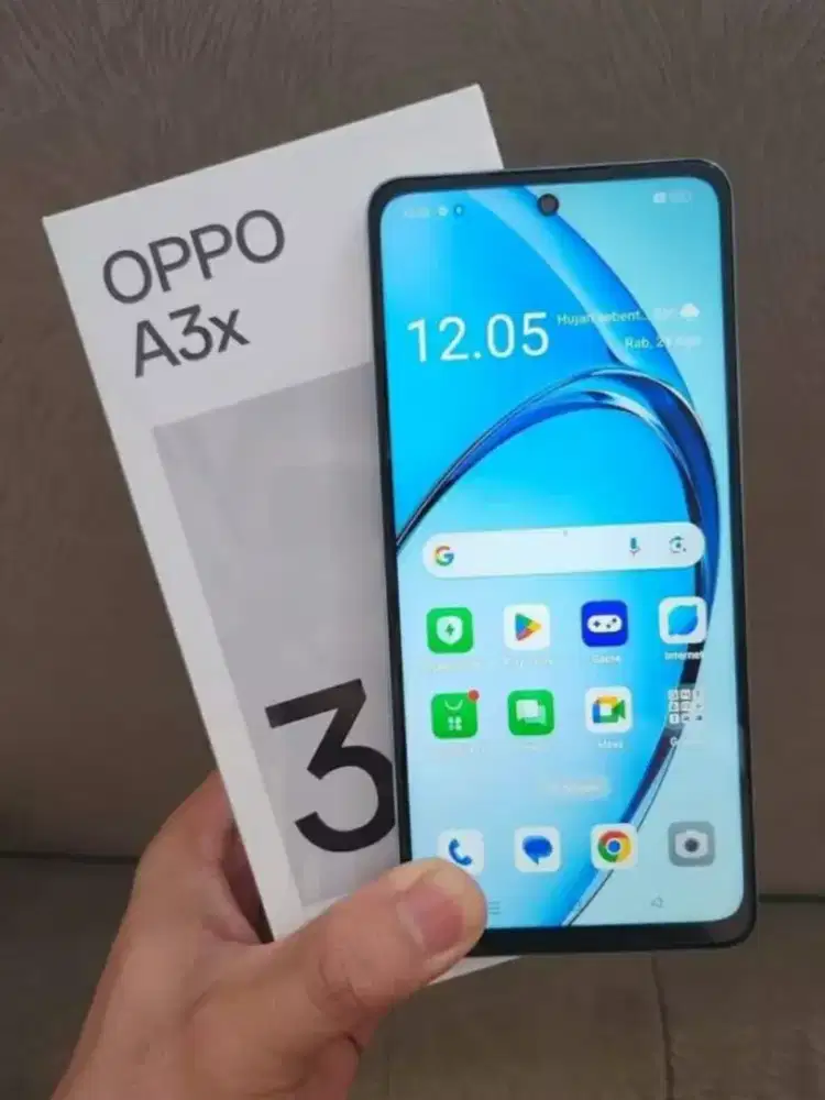 Oppo A3X,Ram 4+4/64 Gb,Mulus 99'9% persen,Lengkap