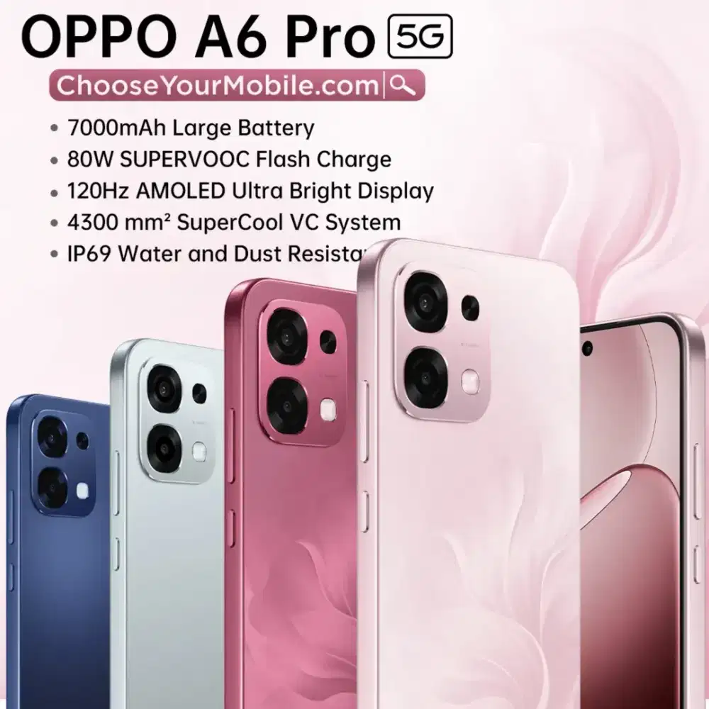 Oppo A6 Pro Garansi Resmi