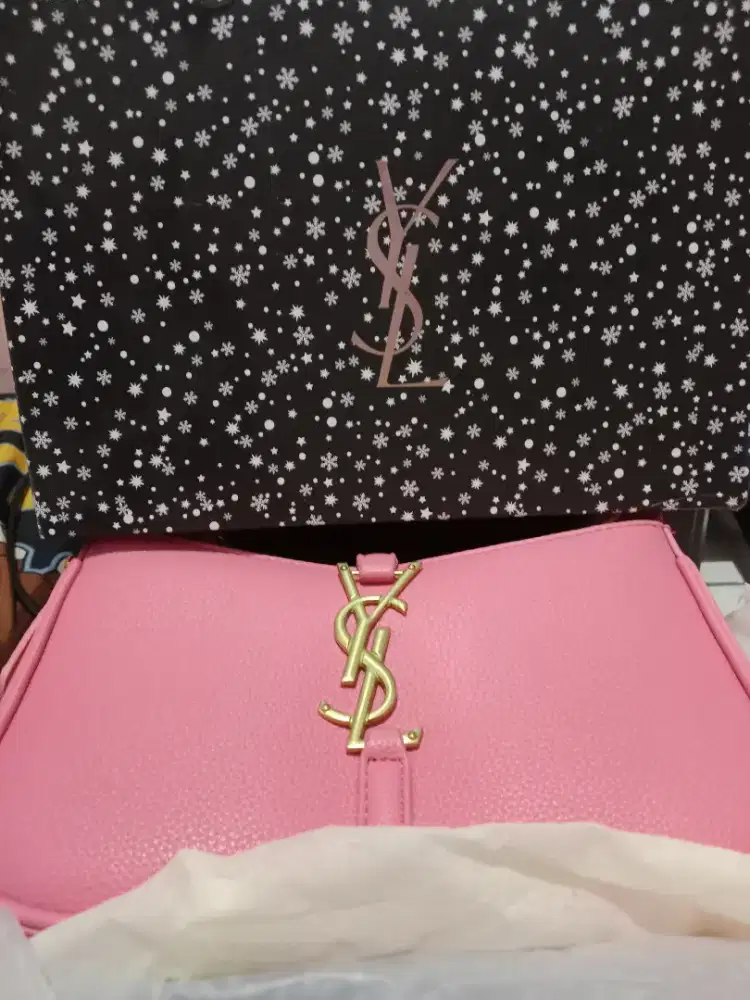 Tas pink ysl medium