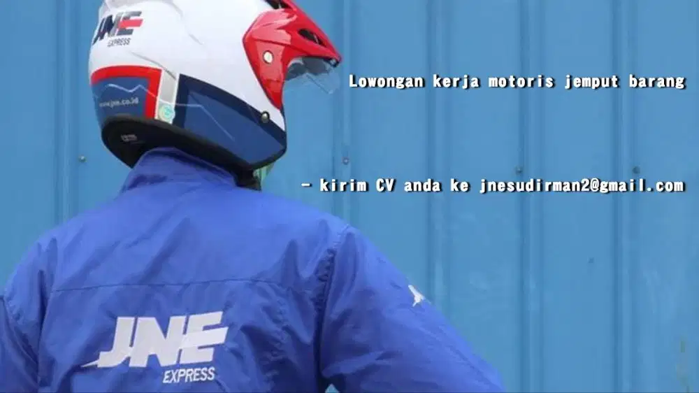 Driver motor atau mobil jemput barang / ambil barang / pickup
