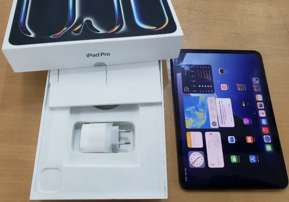 iPad Pro M4 11inch Wifi 256GB Space Black Resmi iBox
