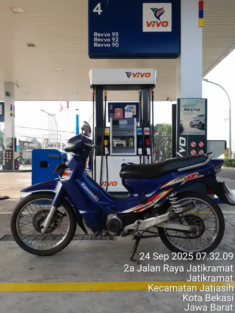 SUPER2 GRESS FULL ORI SUPER2 IRIT KAWASAKI KAZE R TAHUN MUDA