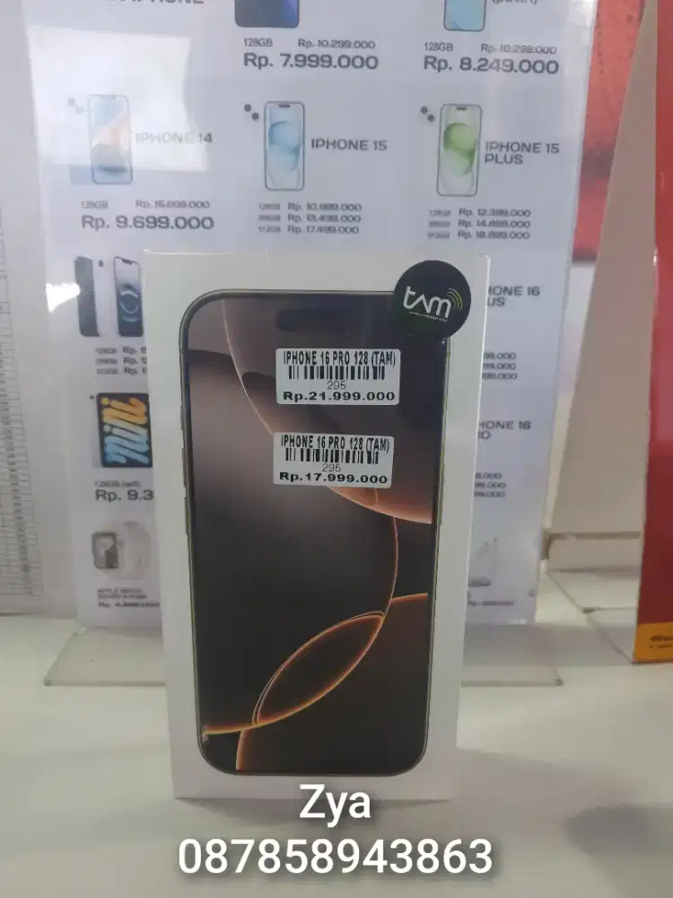 iPhone 16 Pro 128gb ATLANTIS DAHSYAT