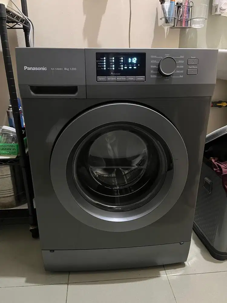 Mesin Cuci Front Loading Panasonic NA-128XB1 (8kg)