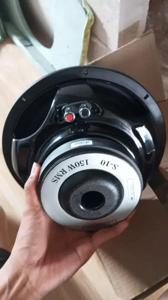 Audio murah,msh gress