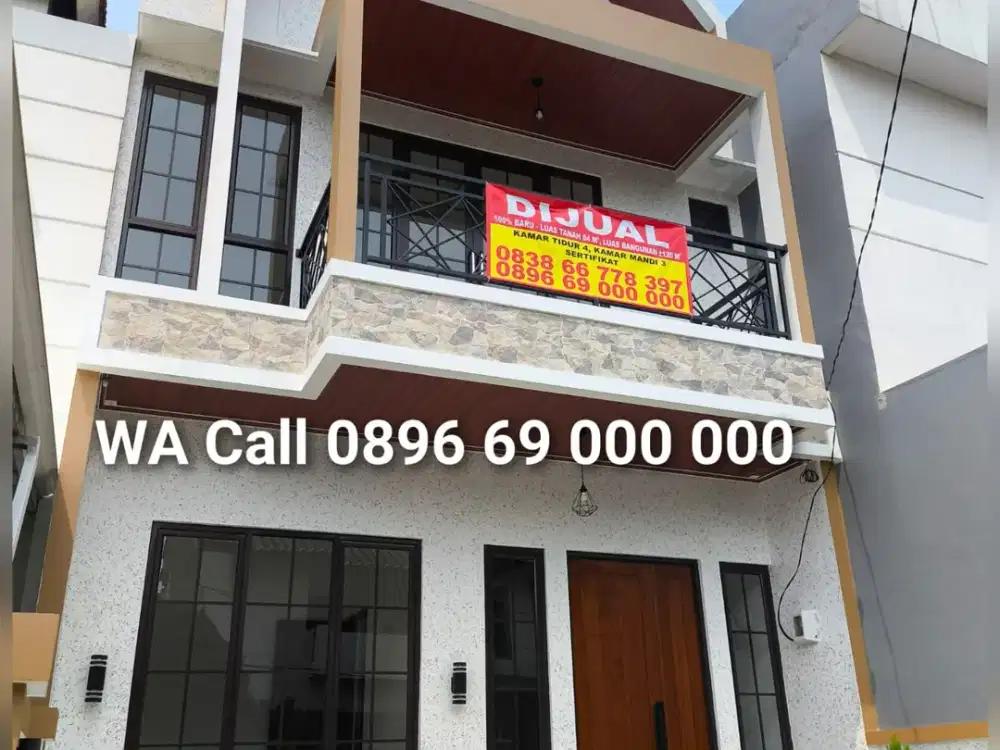 Property 100% Baru - MURAH & SIAP HUNI - 4 Kamar Sentul City - Griya Alam Sentul Bogor