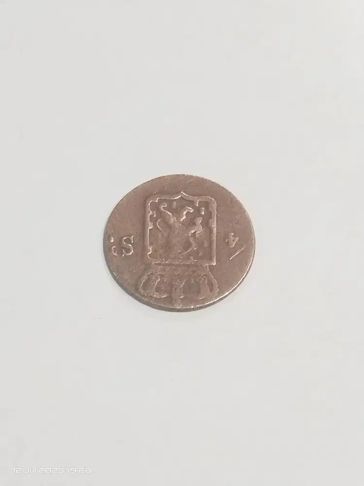 Dijual Koin Kuno Nederl Indie 1826 (Sangat Langka)