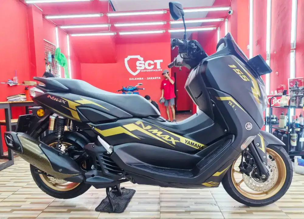 JualCpt90%LikeNew PjkJul26 YAMAHA NMAX 155 ABS KEYLESS CONNECTED 2023