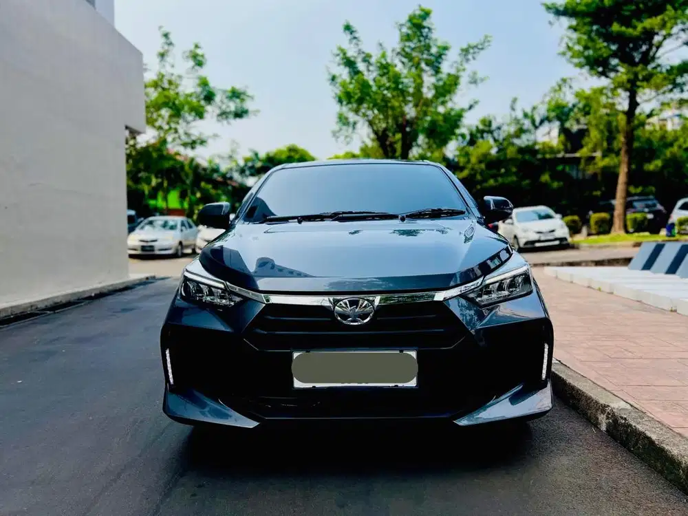 Agya G Abu Metalik CVT 2023 pajak Mei 2026 , KM 20rban Reccord Terawat