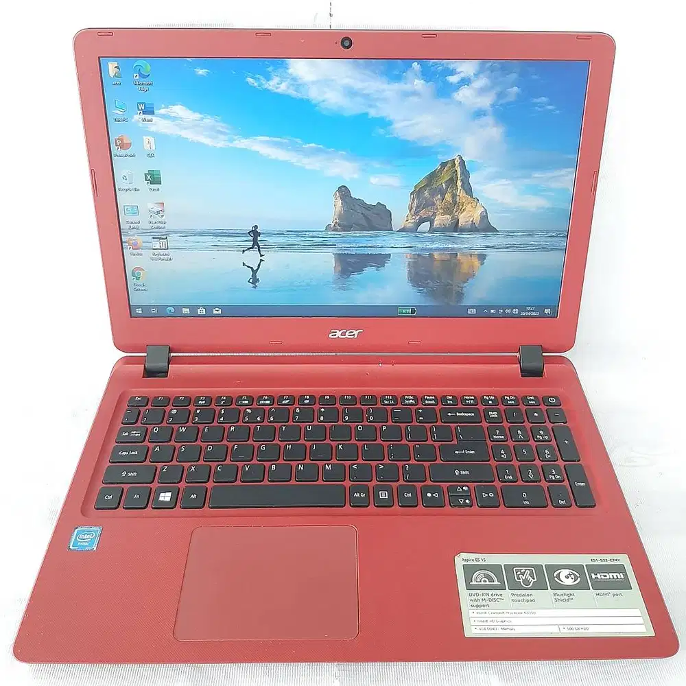 ACER ES1-533 INTEL-N3350 RAM 4GB HDD 500GB LED 15,6 INCH NORMAL SEMUA
