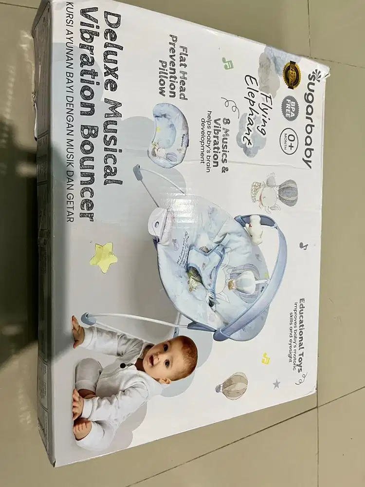 Sugarbaby bouncer vibration