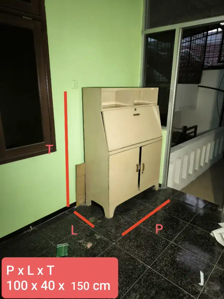 Lemari belajar | Lemari jadul multiplek