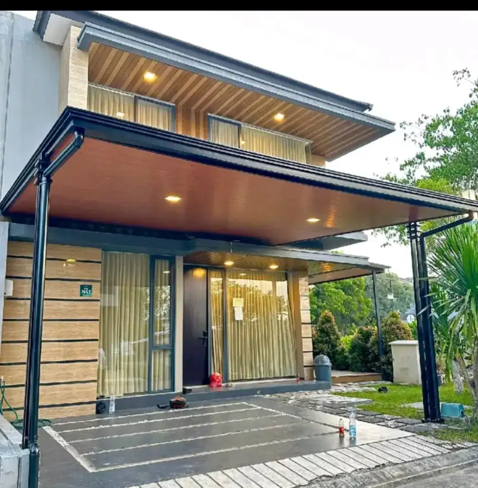 pemasangan kanopi buat kantor rumah dll