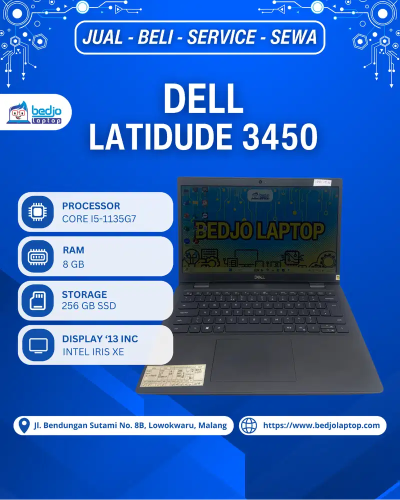 DELL LATIDUDE 3450 Terjangkau! Laptop Second Murah 4jutaan