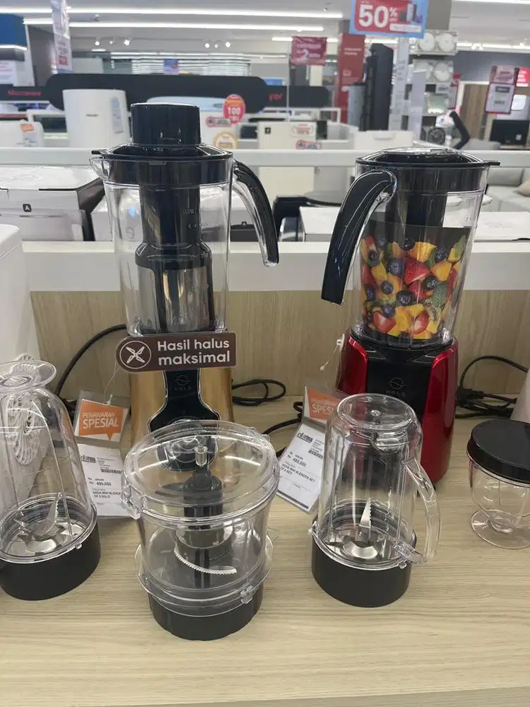 NOVA MINI BLENDER SET OF 6 RED