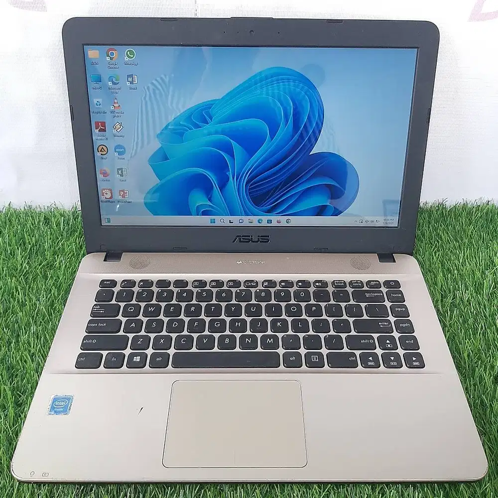 ASUS X441N INTEL-N3350 RAM 4GB HDD 500GB NORMAL SEMUA