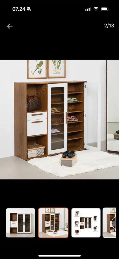 Informa Pegy Kabinet Rak Sepatu Preloved