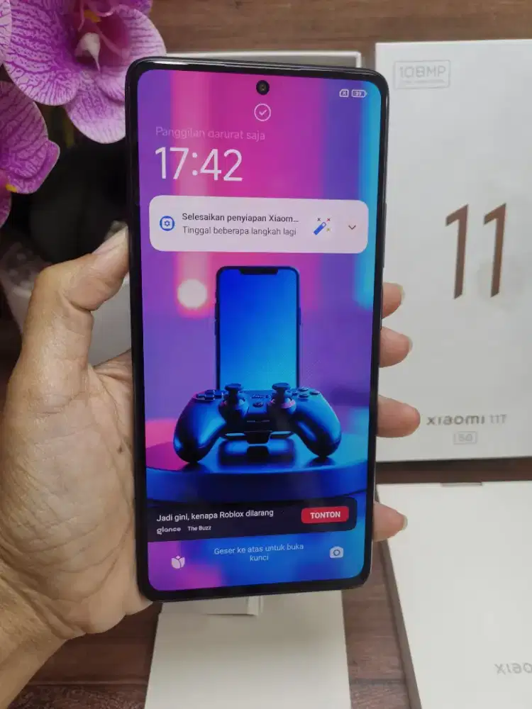 Xiaomi 11T 5G
Ram 8/256gb
Grey
Kondisi 97% mulus
Lengkap fullset