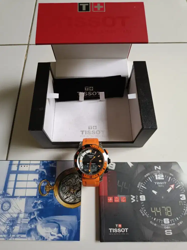 Tissot T touch seatouch T026.420 original digital analog bekas bagus