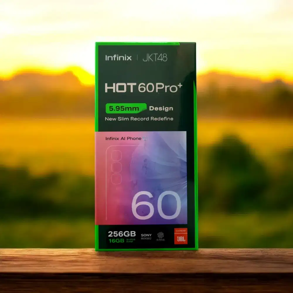 Infinix Hot 60 Pro+ 8/256 Baru segel Bnib