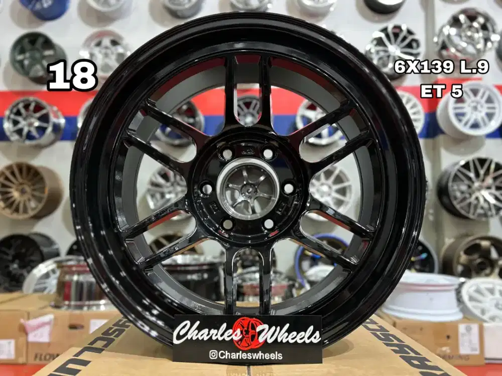 Jual velg zen r18 6x139,7 pajero fortuner dll