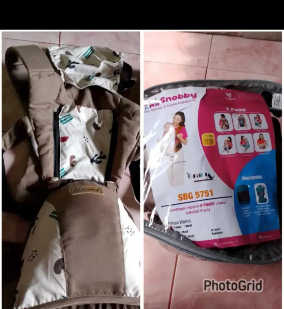 Gendongan hipset masih baru