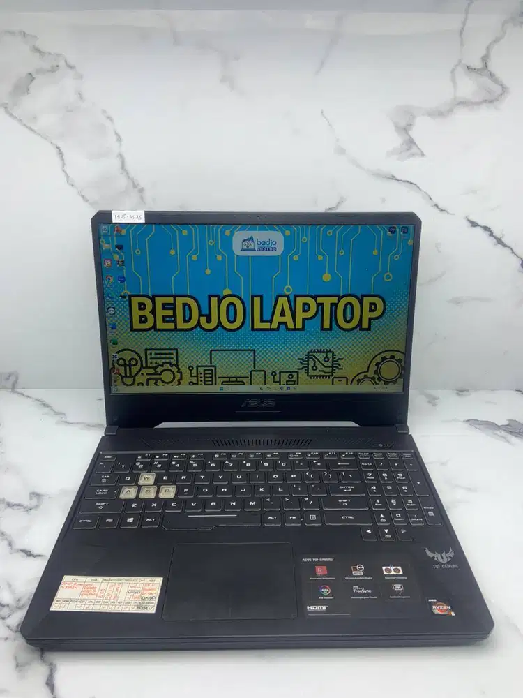 Laptop ASUS  TUF FX505DY Terpopuler! Laptop Gaming Bekas HDD 1TB