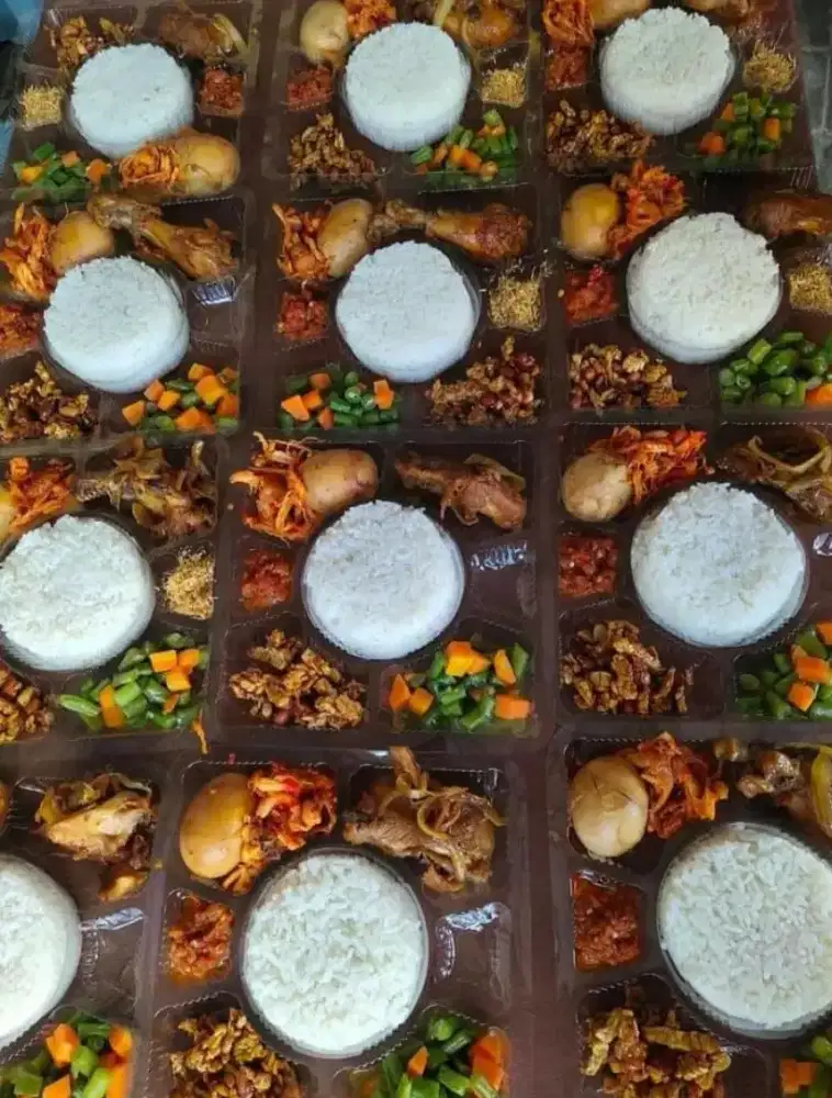 Menerima pesanan nasi box