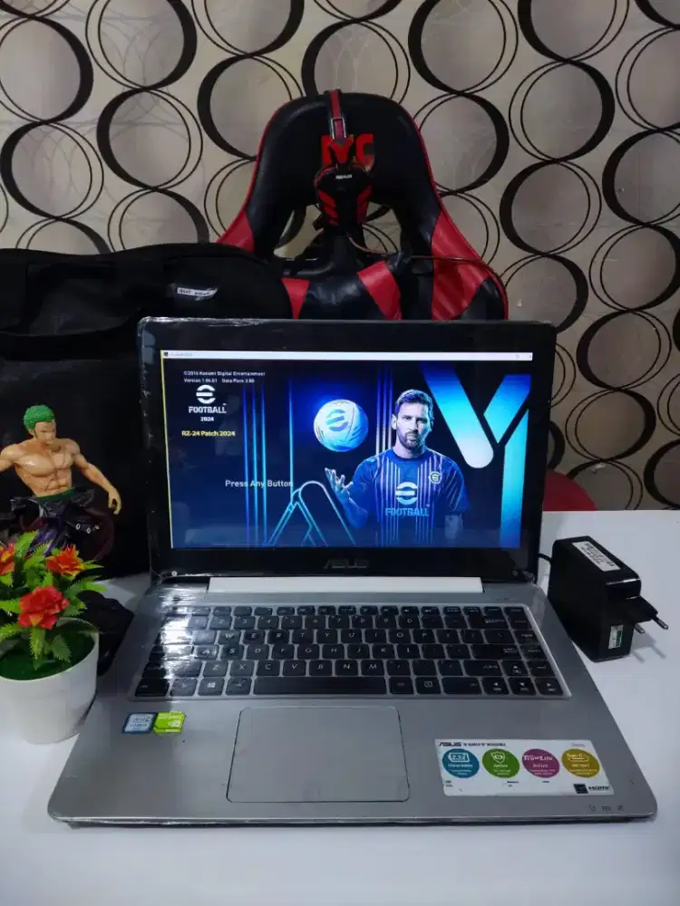 Asus Vivobook X456UR RAM 12GB SSD Dual VGA Nvidia Siap Pakai