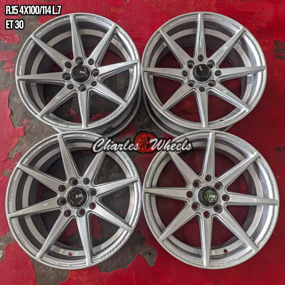 Jual velg oz r15 4x100 4x114,3