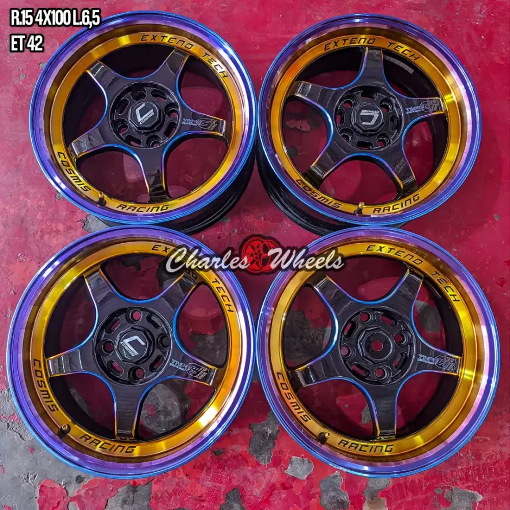 Jual velg coamic r15 4x100