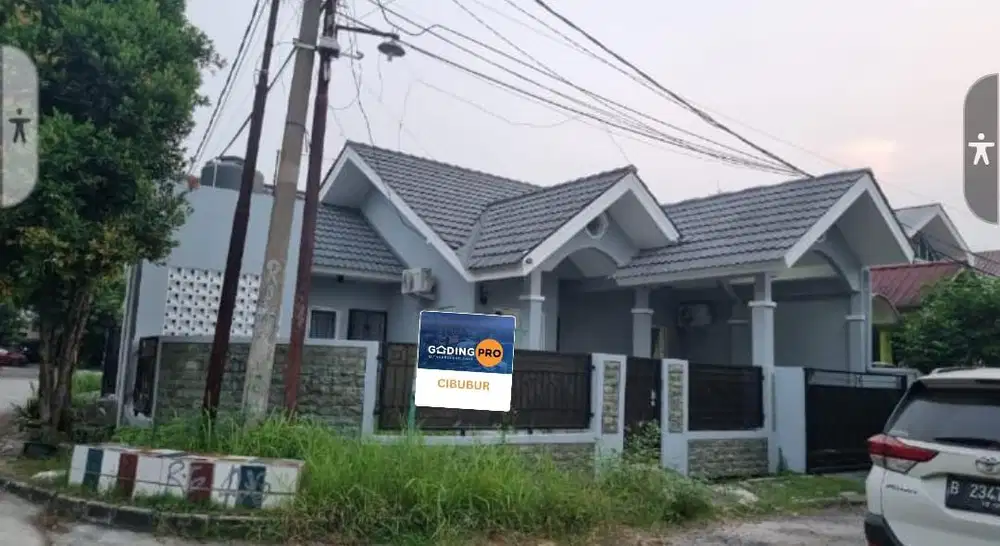 Dijual Rumah Hook Like New Depan Taman
