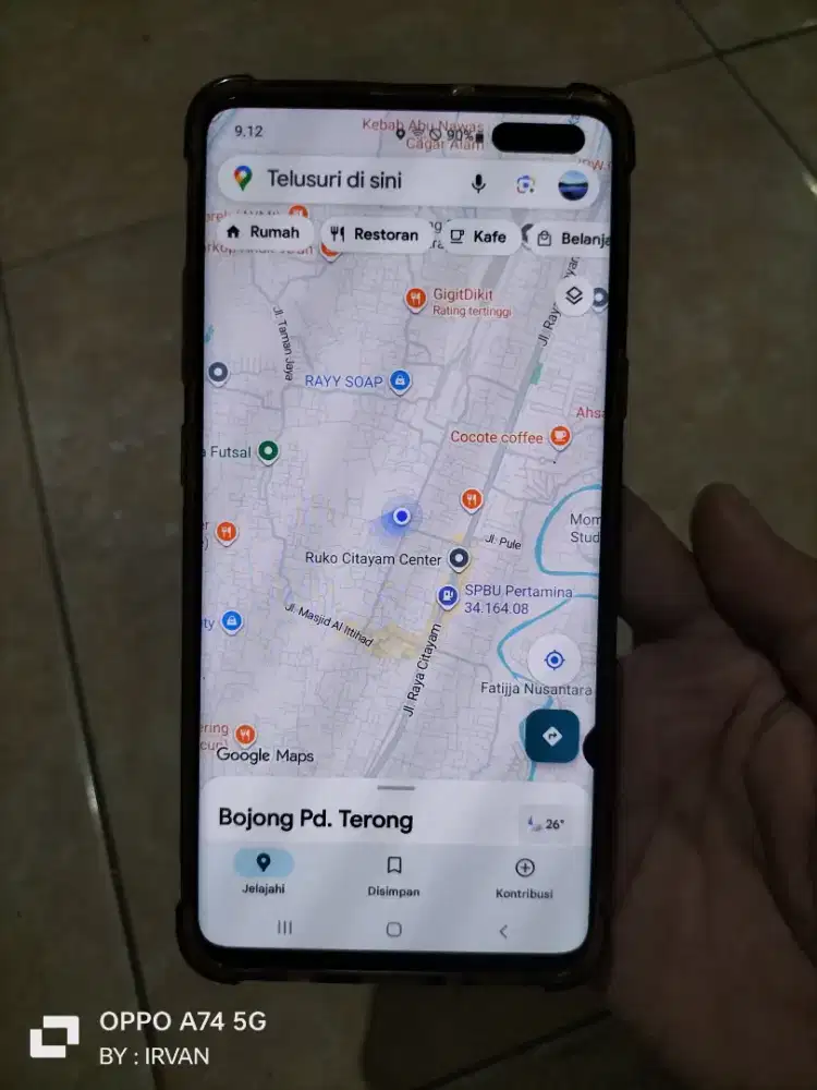 Samsung S10 5G 8/256 Hp Only Jaringan All Operator Permanent