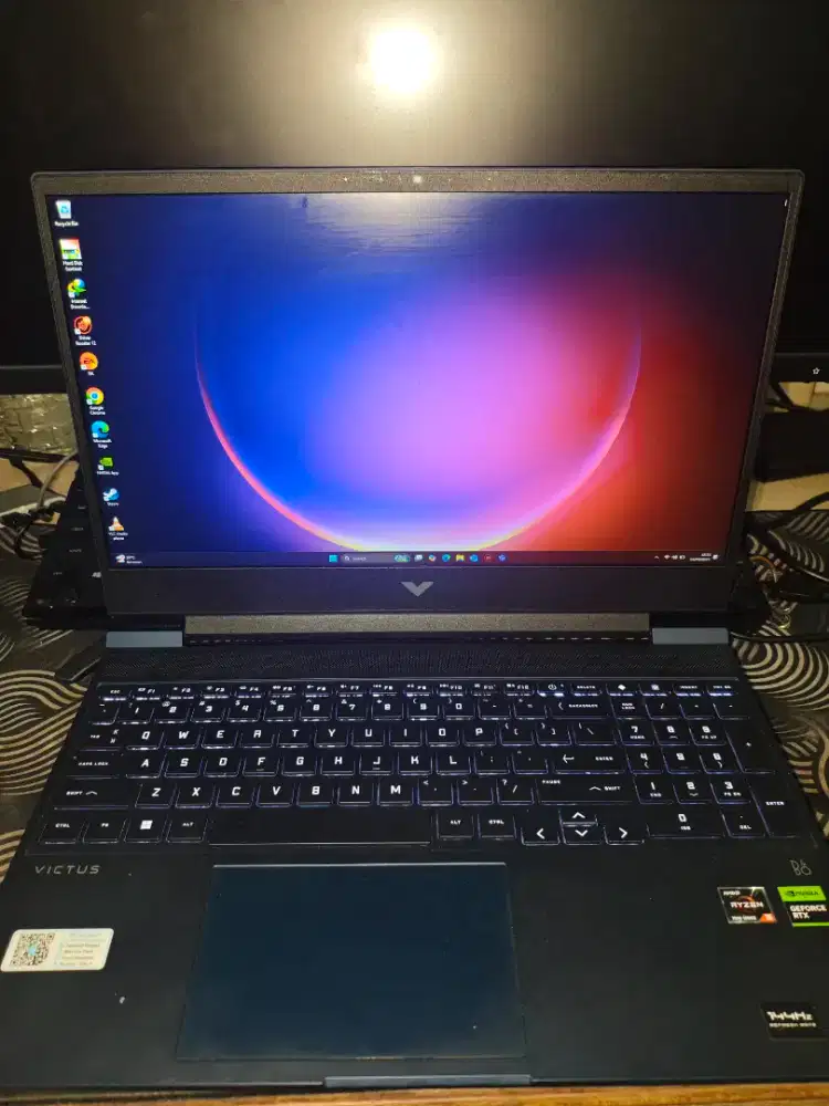 Jual Laptop Gaming HP Victus Ryzen 5 7535HS RTX 2050 4 GB