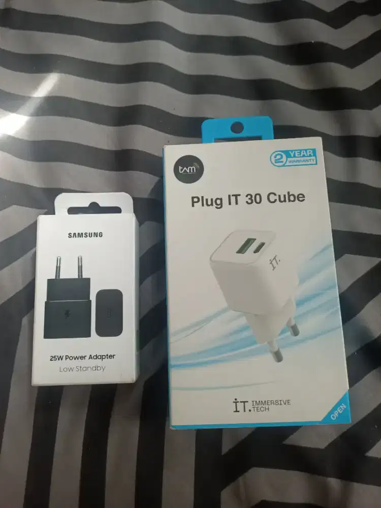 Adapter Samsung dan IT ORI New Segel