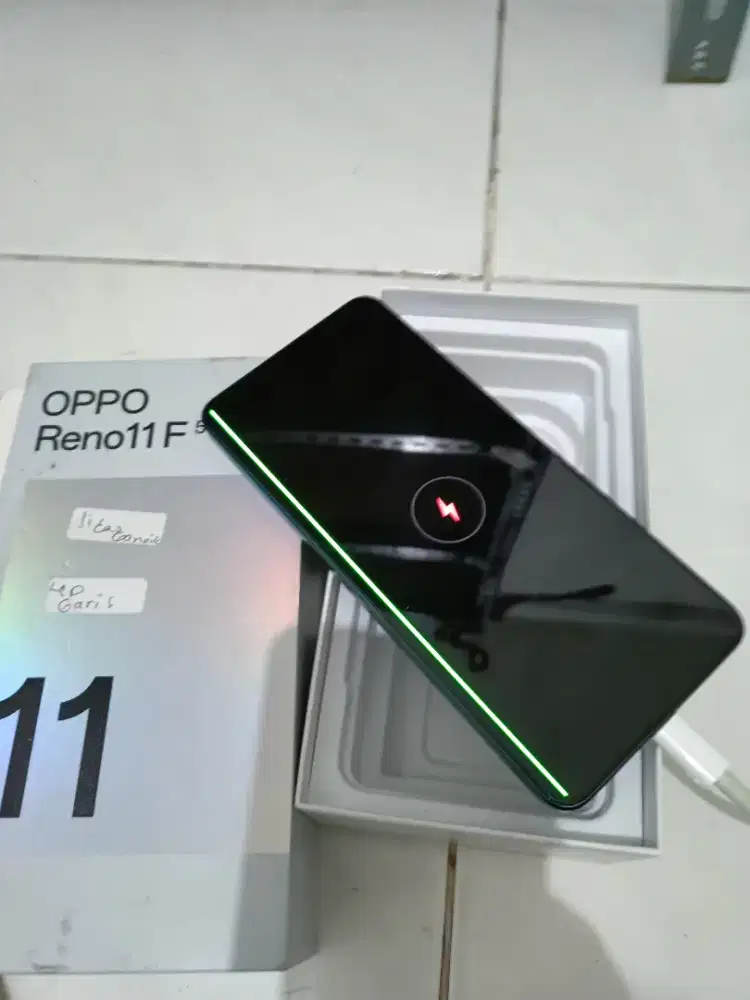 Oppo Reno 11F 5G ram 8/256gb Ex resmi mulus  hp+dus Minus (murah)