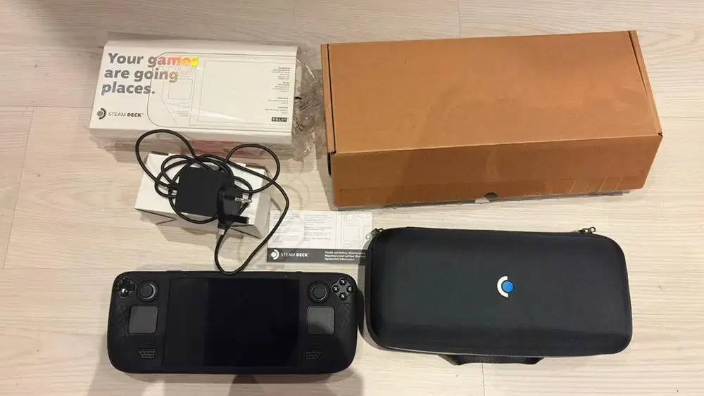 STEAM DECK 512 GB fullset (Jarang dipakai)