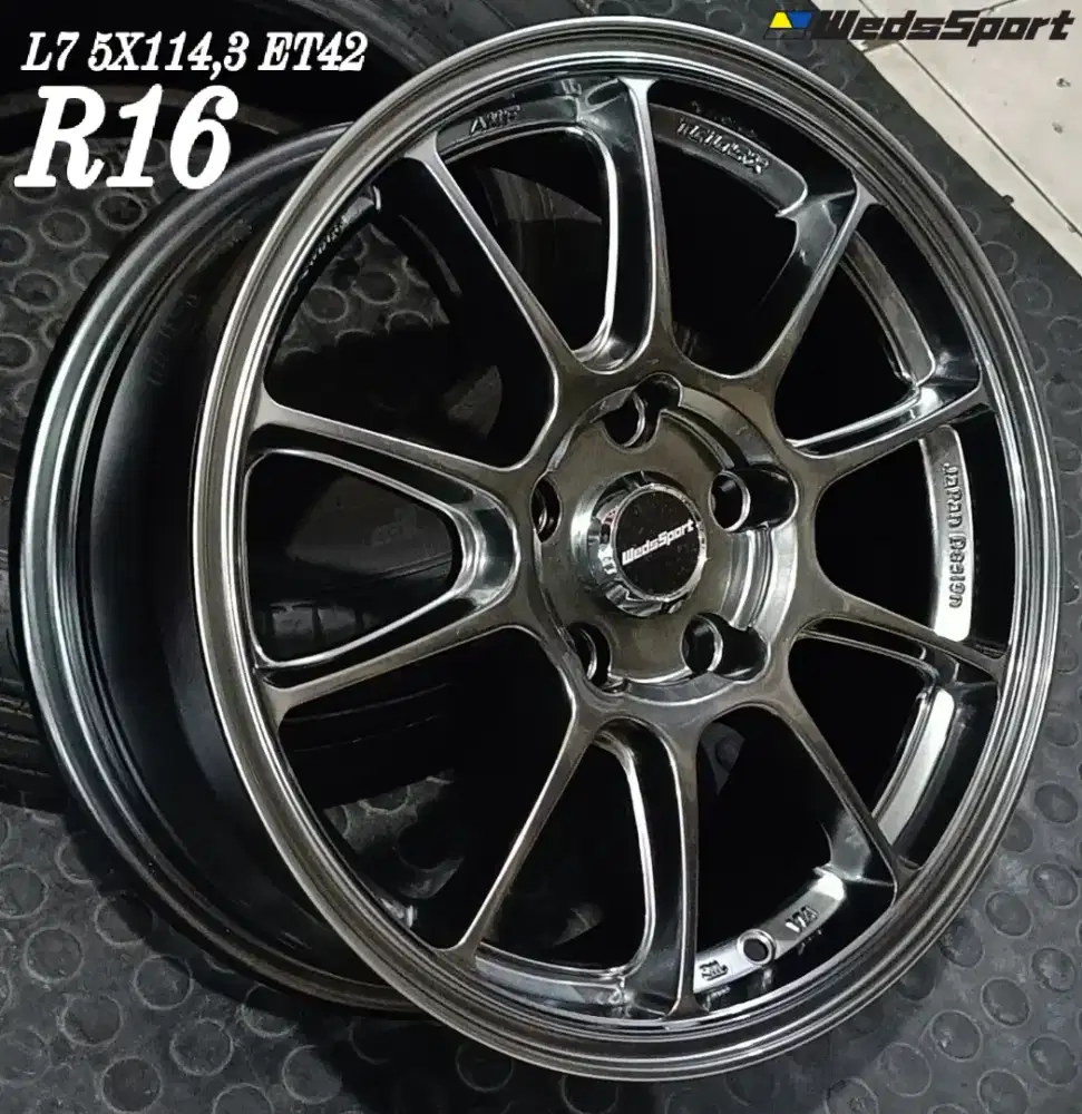 Jual velg tc105 r16 5x114,3 dll