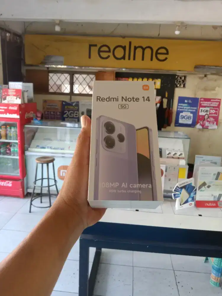 [ Fast respon WA ] Xiaomi Redmi Note 14 5G 8+8/256 Garansi resmi 15bln