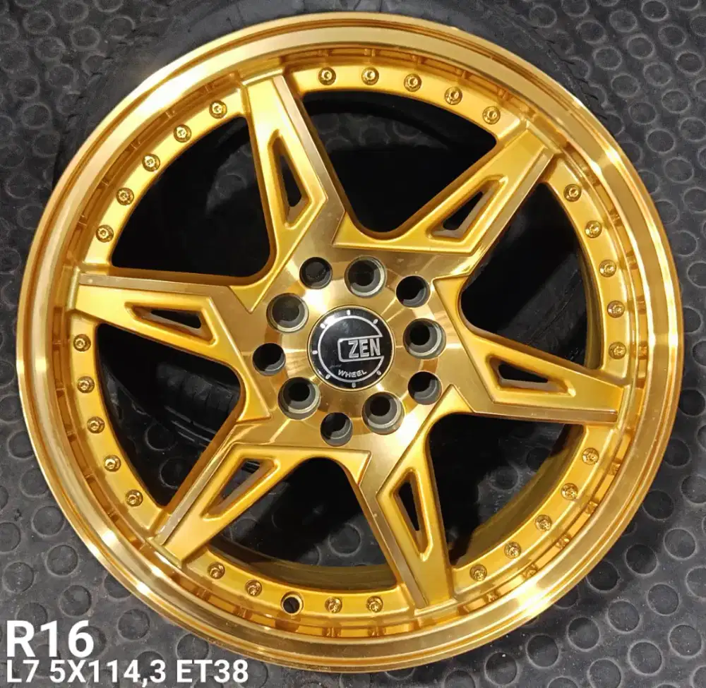 Jual velg zen r16 5x100 5x114,3 dll