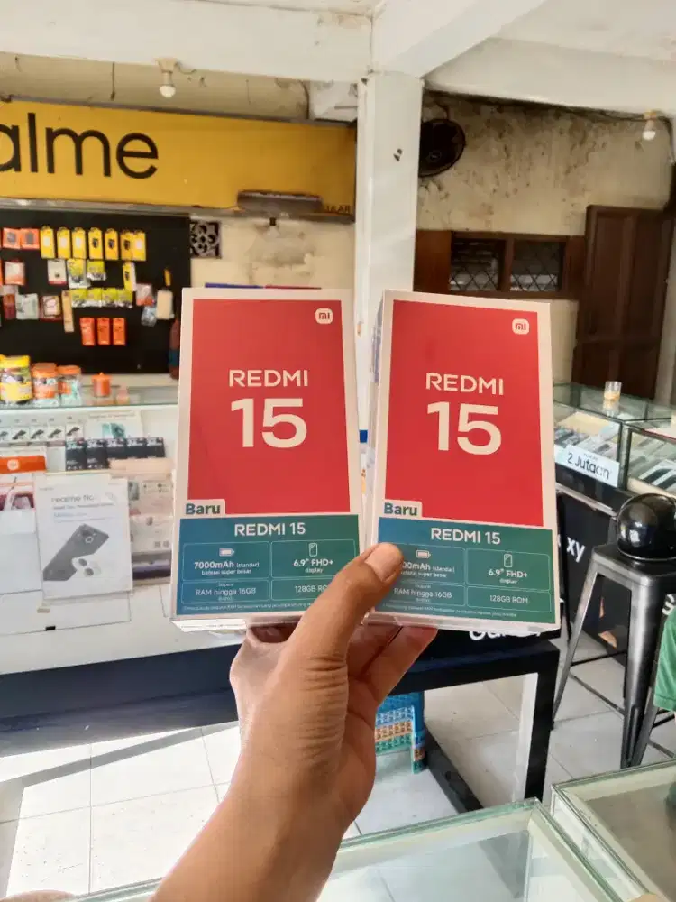 [ Fast respon WA ] Xiaomi Redmi 15 8+8/256 Garansi resmi 15bln