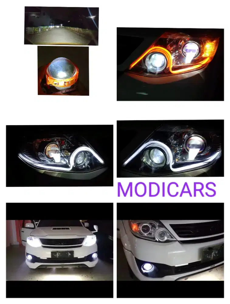 pasang biled headlamp Fortuner SM pasang dtmpt anda