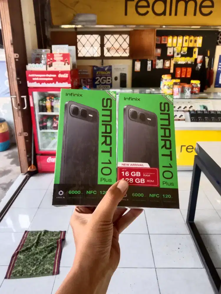 [ Fast respon WA ] Infinix Smart 10+ NFC 8+8/128 Garansi resmi 1thn